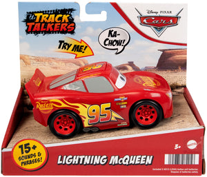 Disney Pixar Cars Track Talkers Lightning McQueen Talking Toy Car, 5.5 inch Collectible