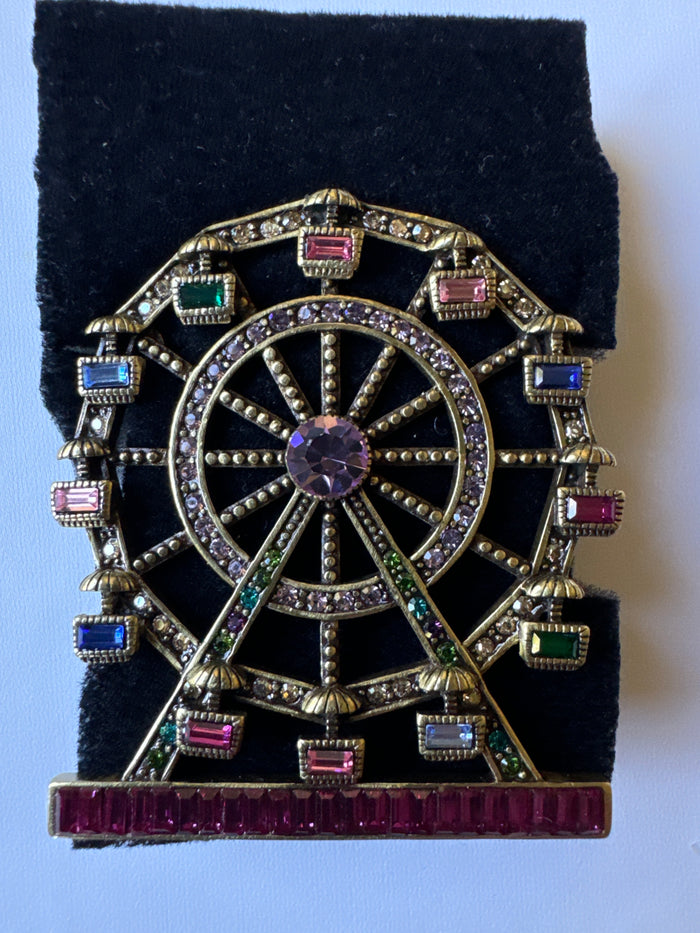 Heidi Daus Signed Ferris Wheel Pin